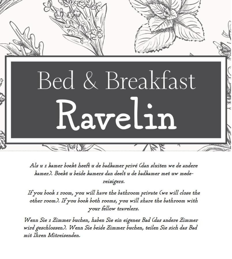 Bed & Breakfast Ravelin 레스 외부 사진